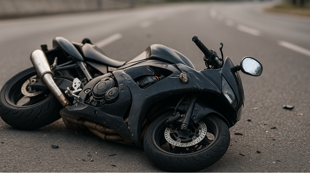 Oštečeni motor na autoputu